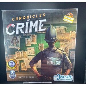 Chronicles Of Crime Cooperative Crime Investigation Board Game By David Cicurel